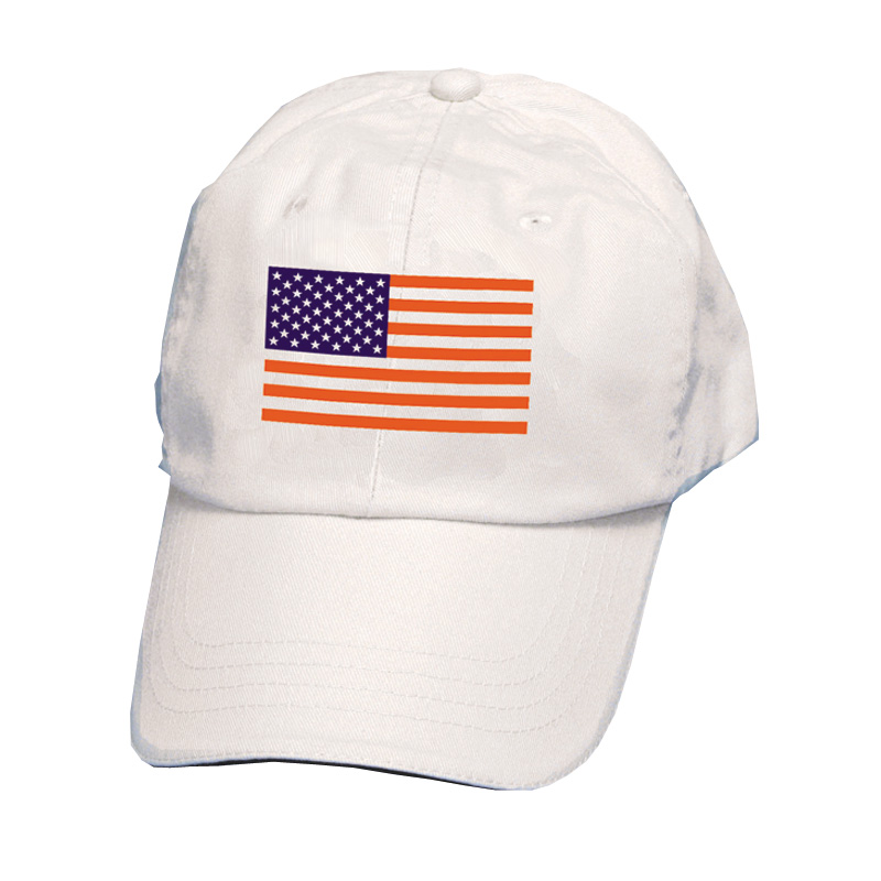 American Flag colored image Hat