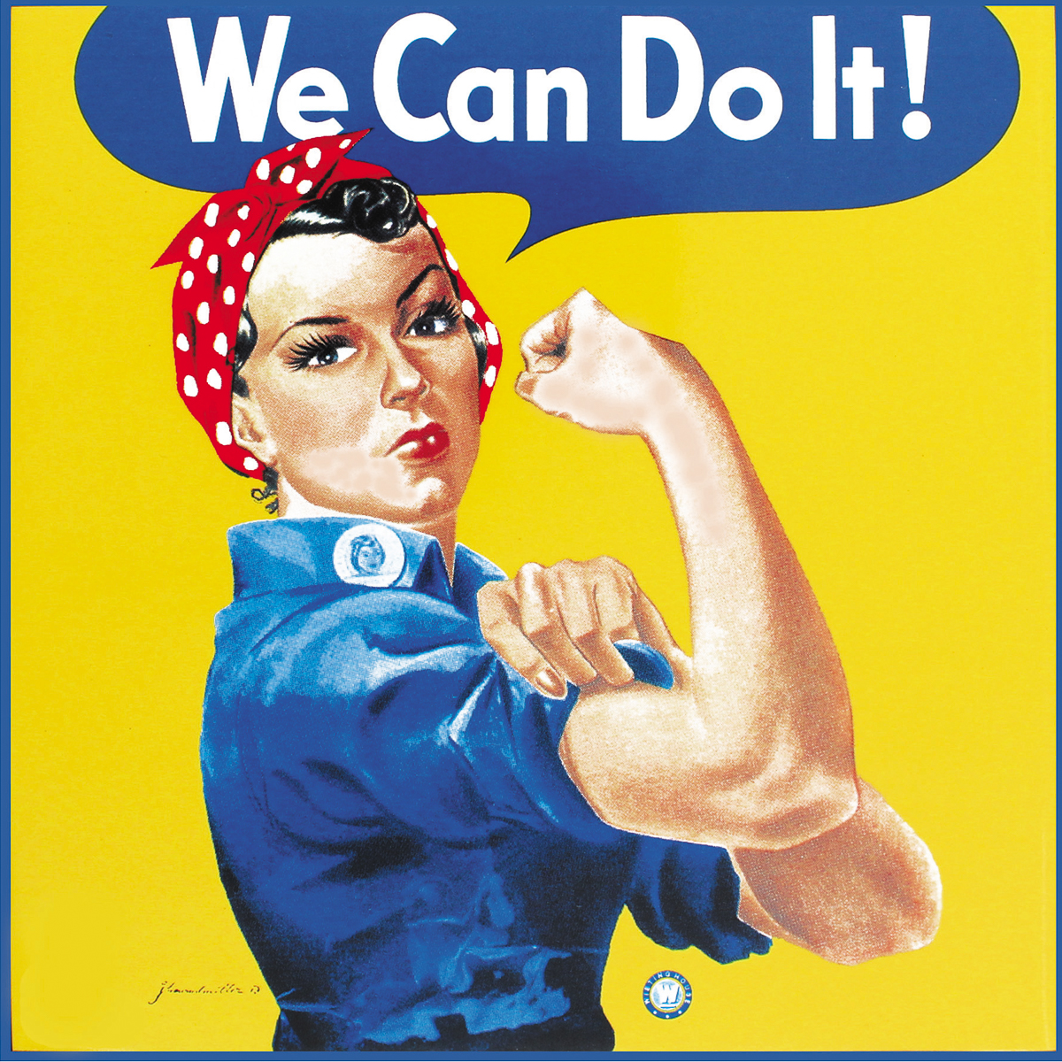 Rosie The Riveter Trivet