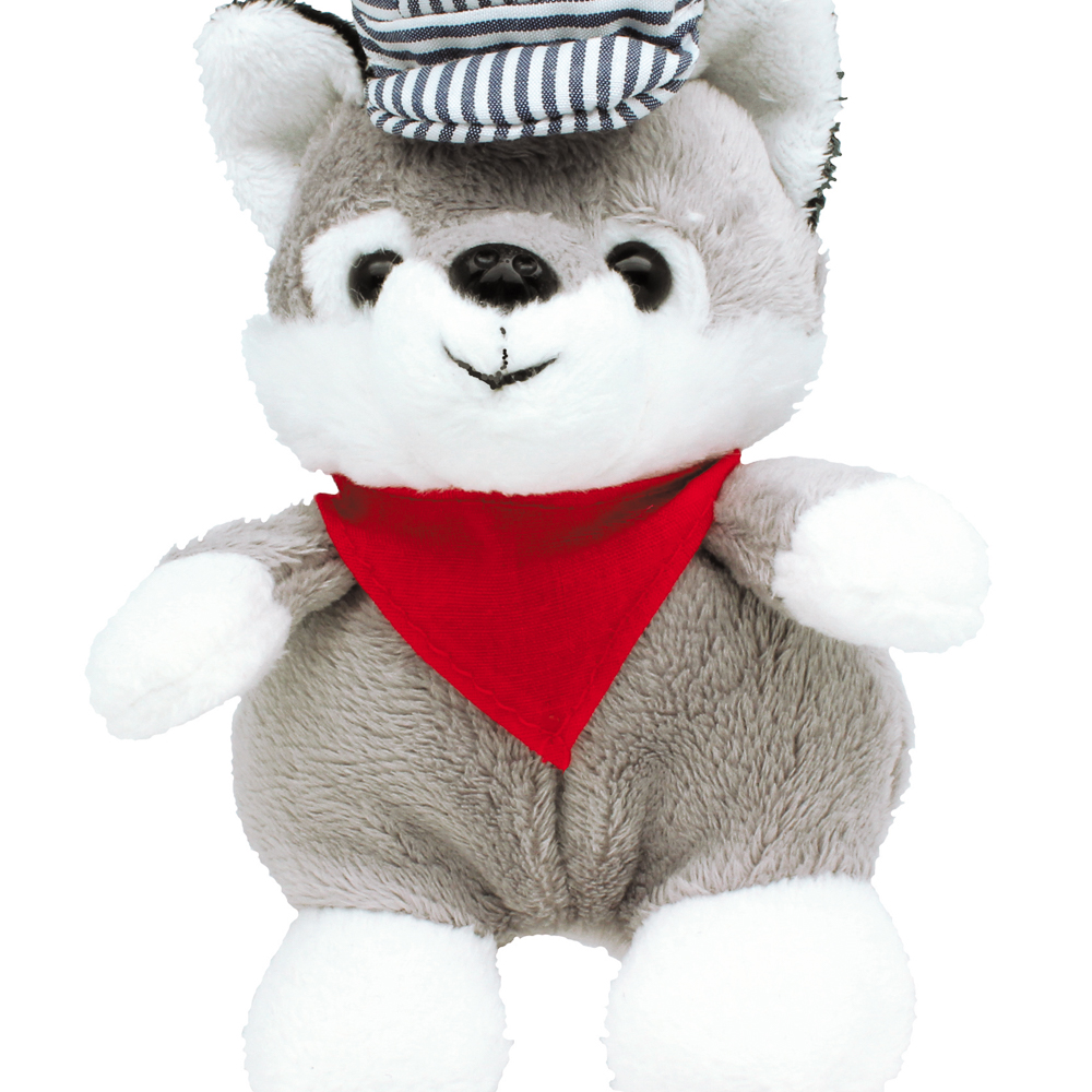 Wolf Engineer mini plush