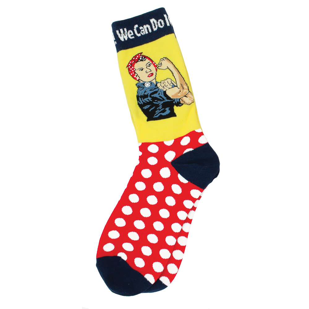 Rosie The Riveter Sock