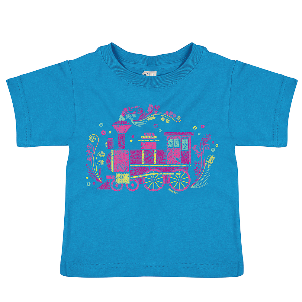 Pretty Train Toddler T-shirt