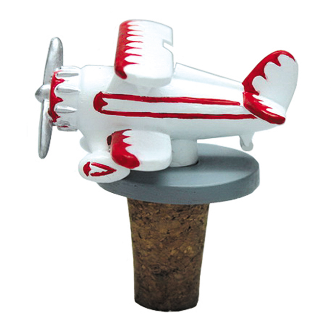Biplane Bottle Stopper
