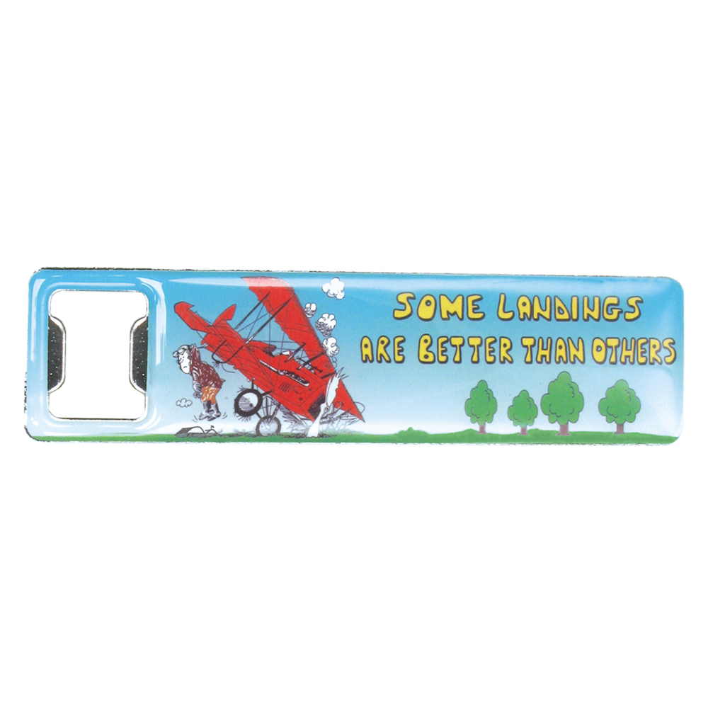 Some Landings... bottle opener and magnet