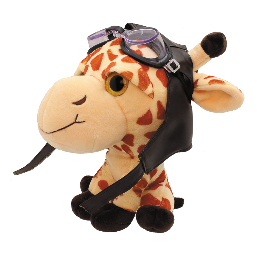 Giraffe plush aviator