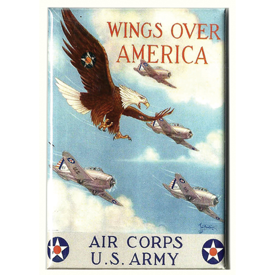 U.S Air Corps 2x3 magnet