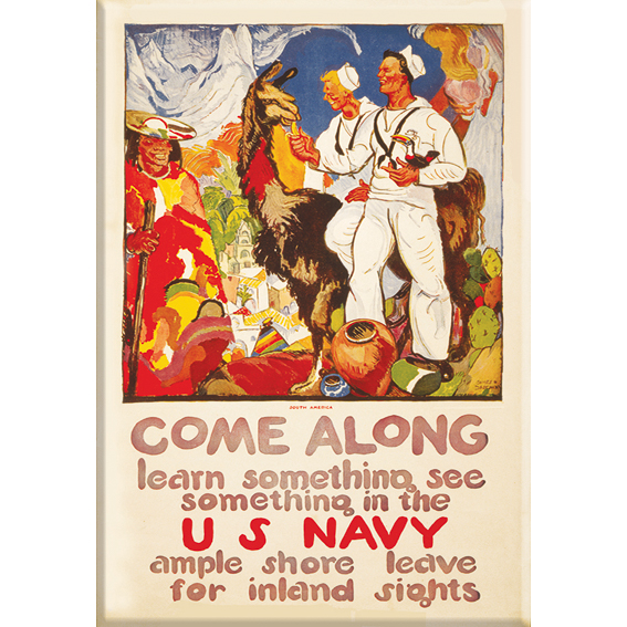 Come Along 2 x 3 Magnet