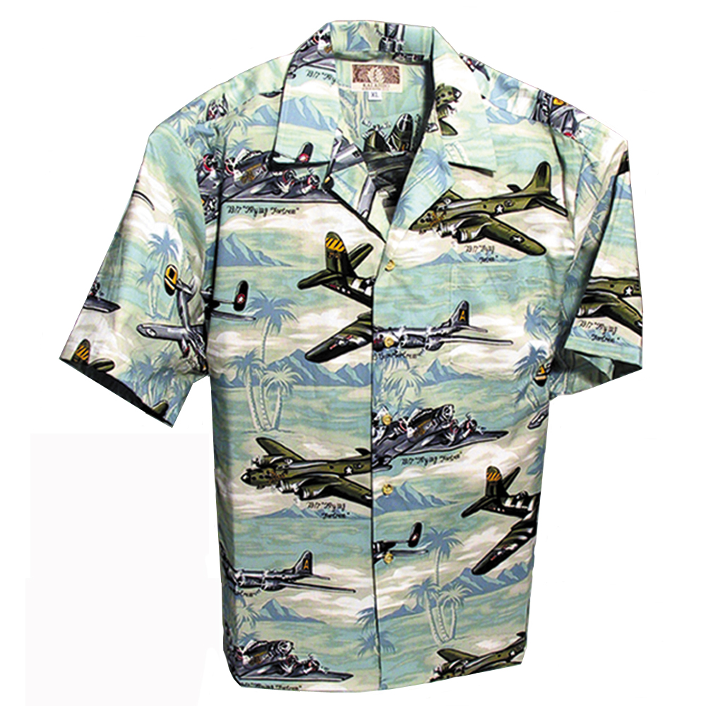 Sea Foam Green Hawaiian shirt