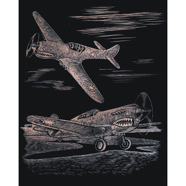 P-40 Engraving Art