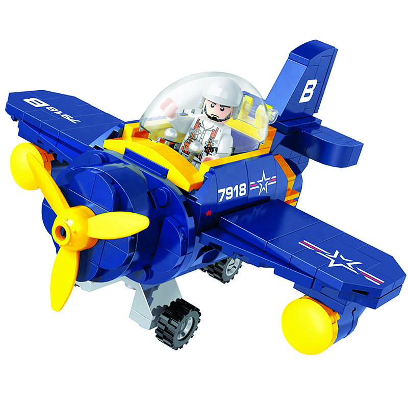 WWII Fighter Building Blocks