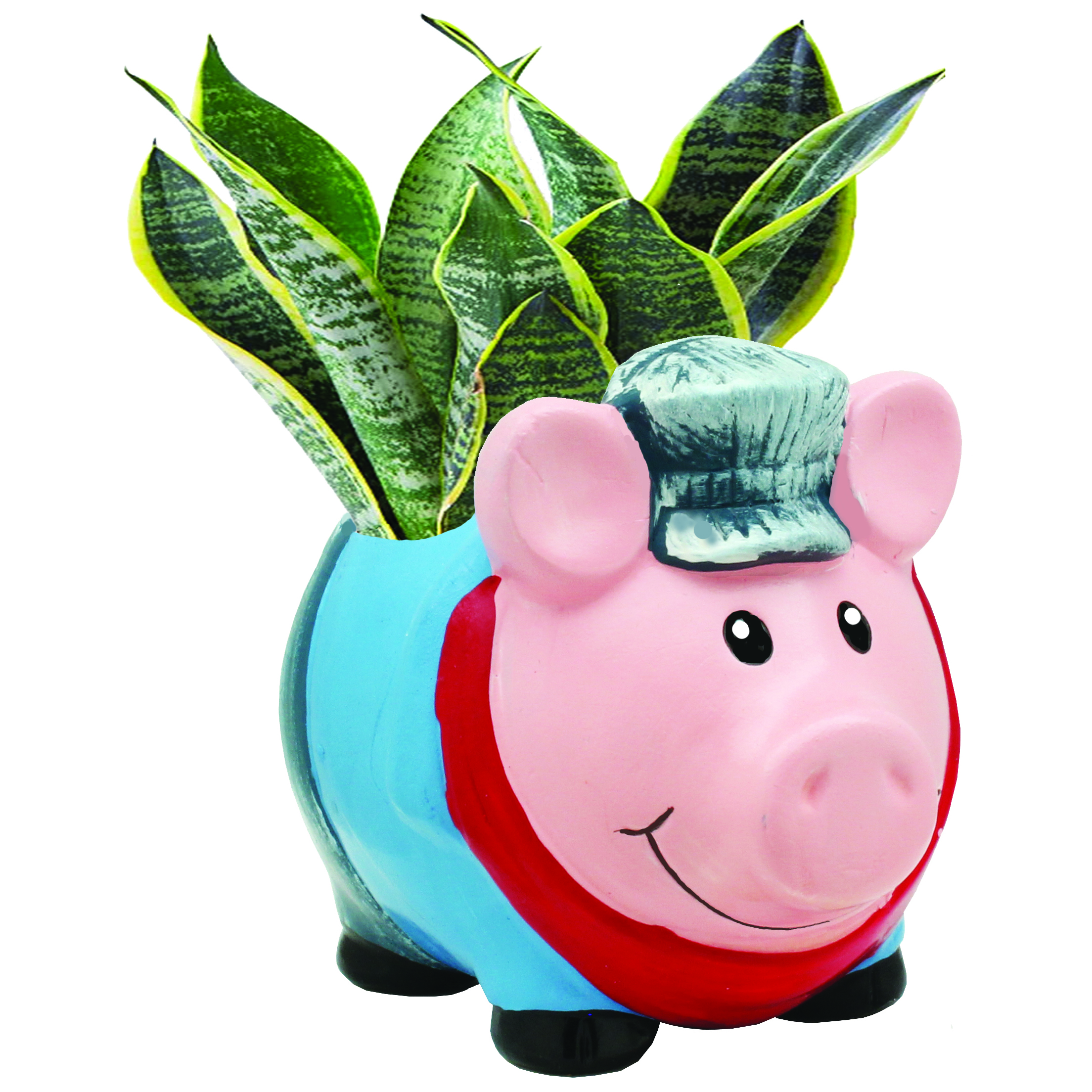 Engineer Pig mini pot