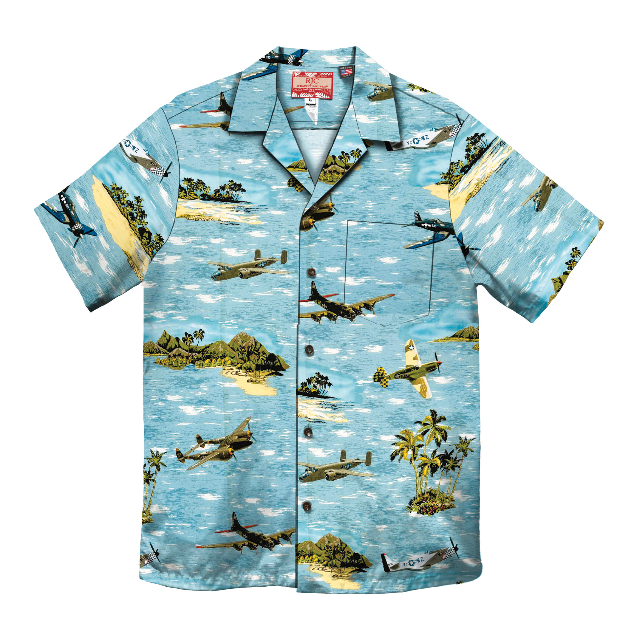 Coral Sea Hawaiian shirts