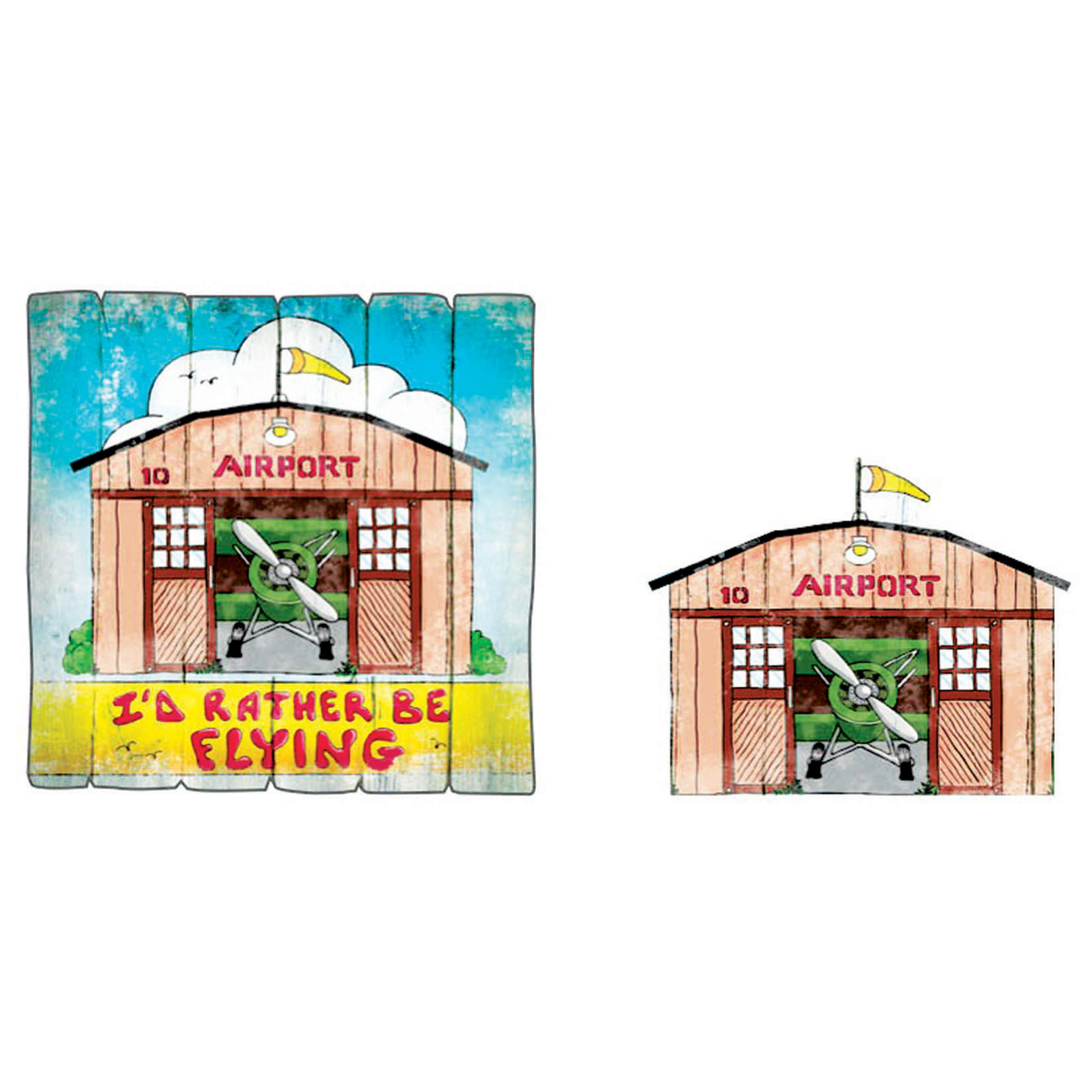 Some Landings 2D epoxy magnet