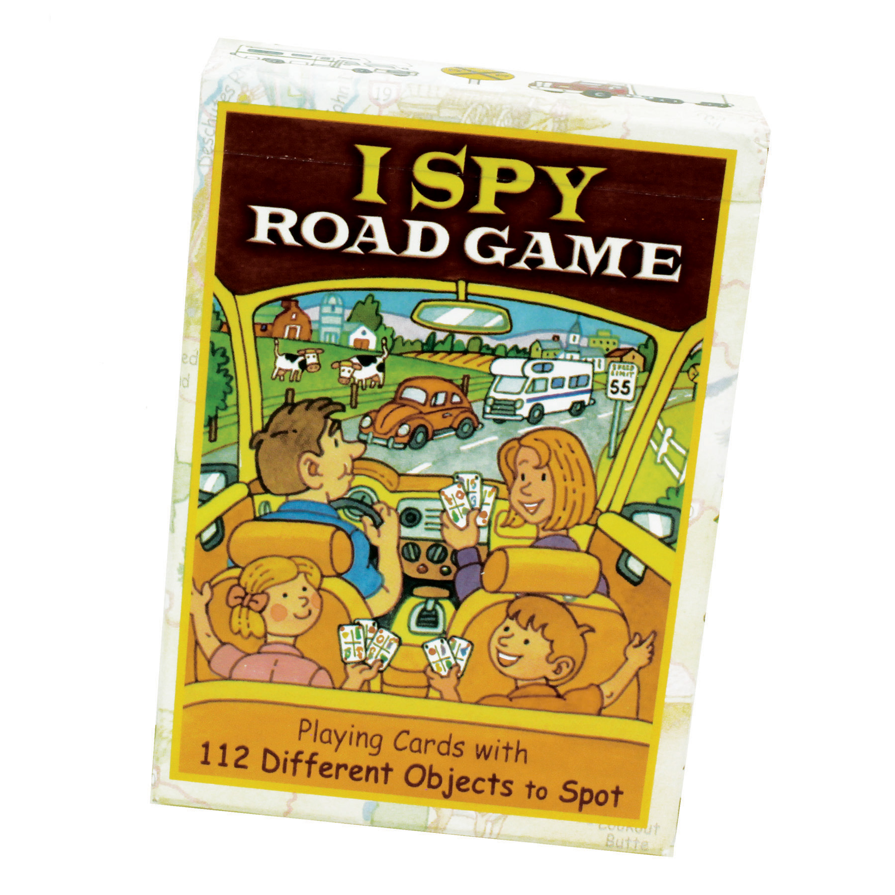 I spy road card game