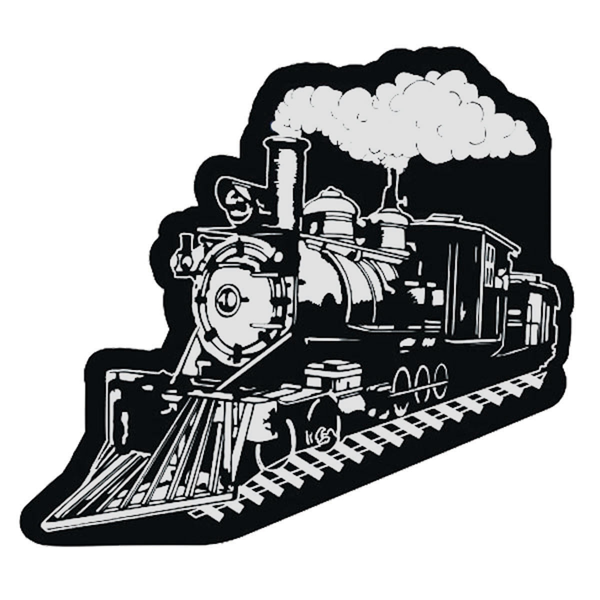 Steam train foil magnet