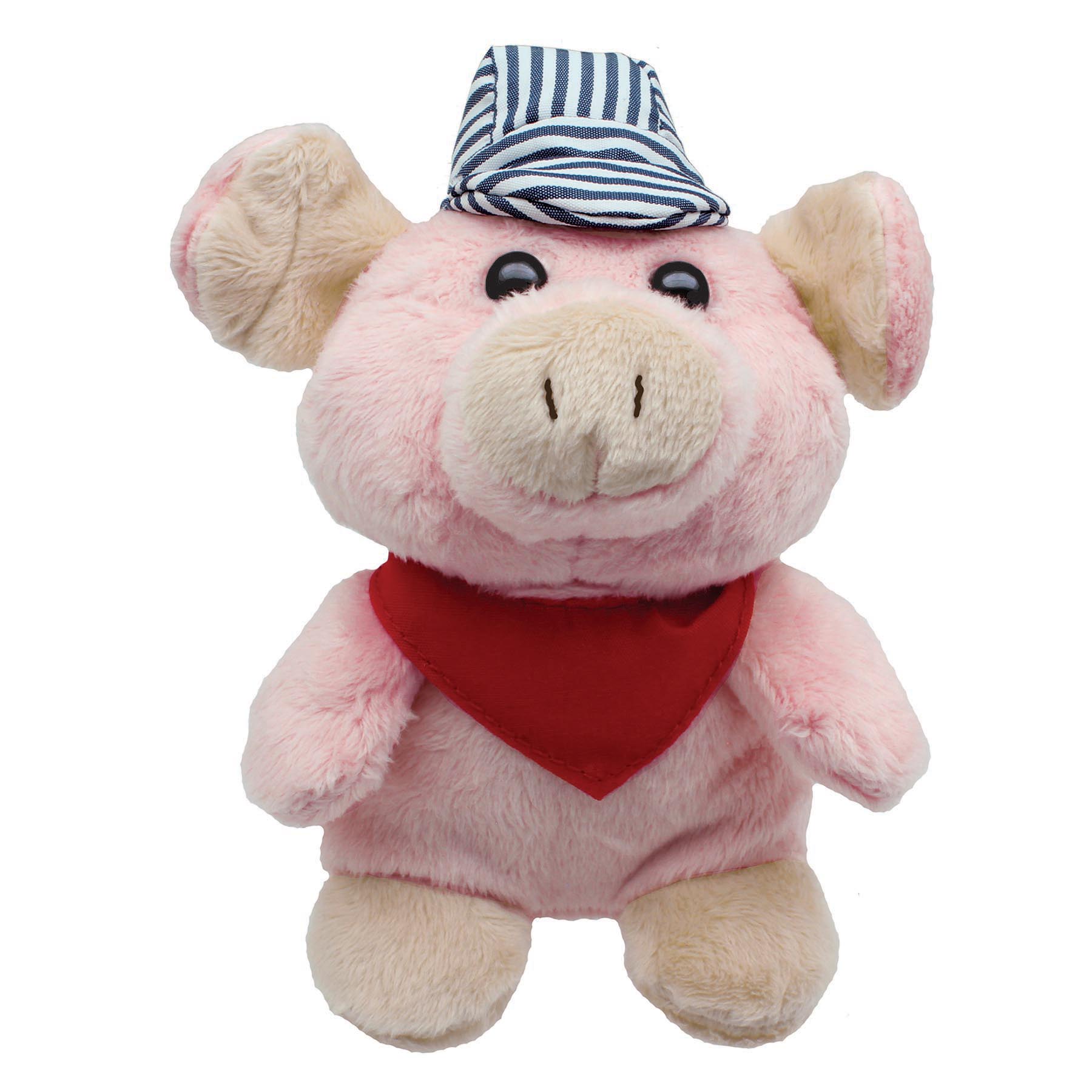 Engineer pig mini plush